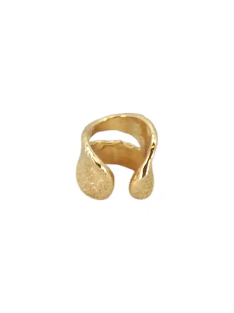 Earcuff Dorado Ancho