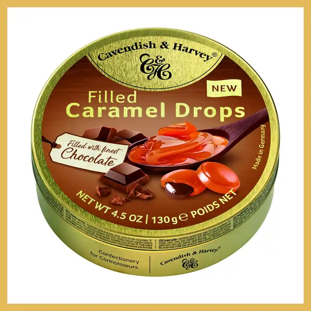 Caramelos Cavendish Harvey Caramel Rellenos 130gr