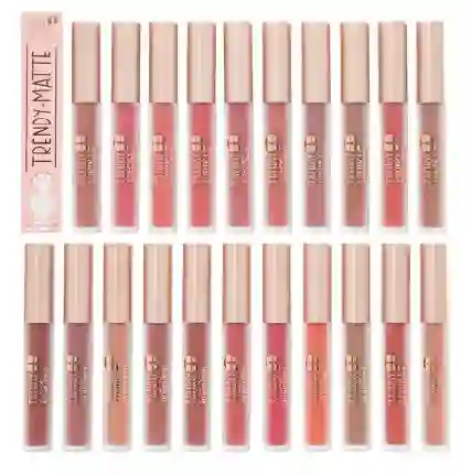 Labial Tono 01 Matte Trendy Nueva Presentacion 3.2g
