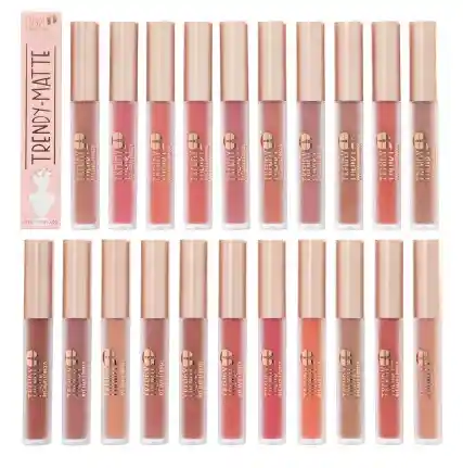 Labial Tono 01 Matte Trendy Nueva Presentacion 3.2g