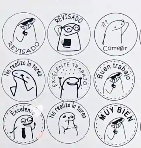 Sellos Didácticos En Madera Para Profesores👩‍🏫