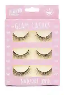 Pestañas Trendy Set X3 Glam Lashes Ref Ptñ745