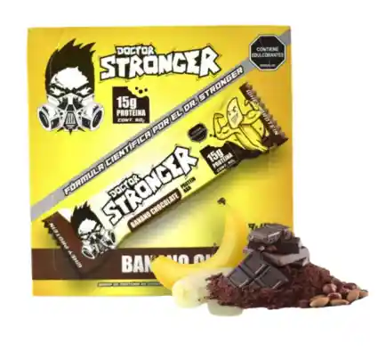 Barras De Proteina Doctor Stronger Caja X12 Unidades