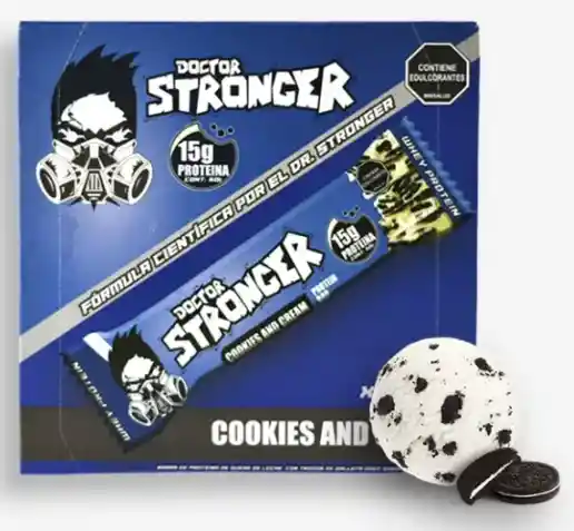 Barras De Proteina Doctor Stronger Caja X12 Unidades