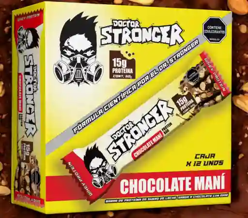 Barras De Proteina Doctor Stronger Caja X12 Unidades