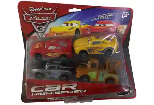 Set De Carros De Cars