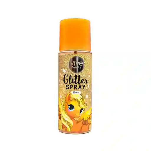 Body Splash Glitter Dorado 250 Ml