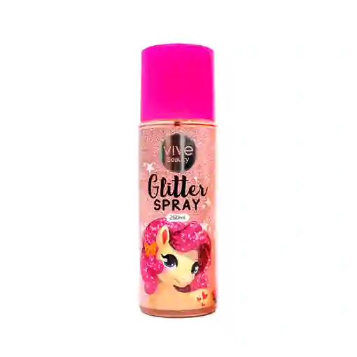 Body Splash Glitter Palo Rosa 250 Ml