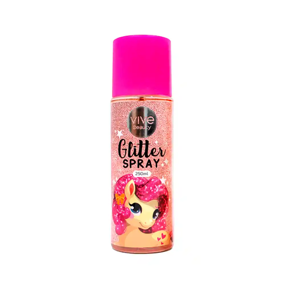 Body Splash Glitter Palo Rosa 250 Ml