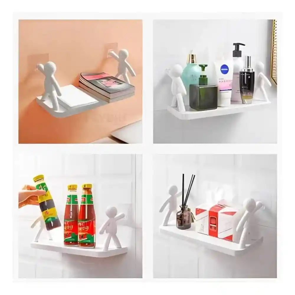 Repisa Organizadora Con Muñecos Multiusos