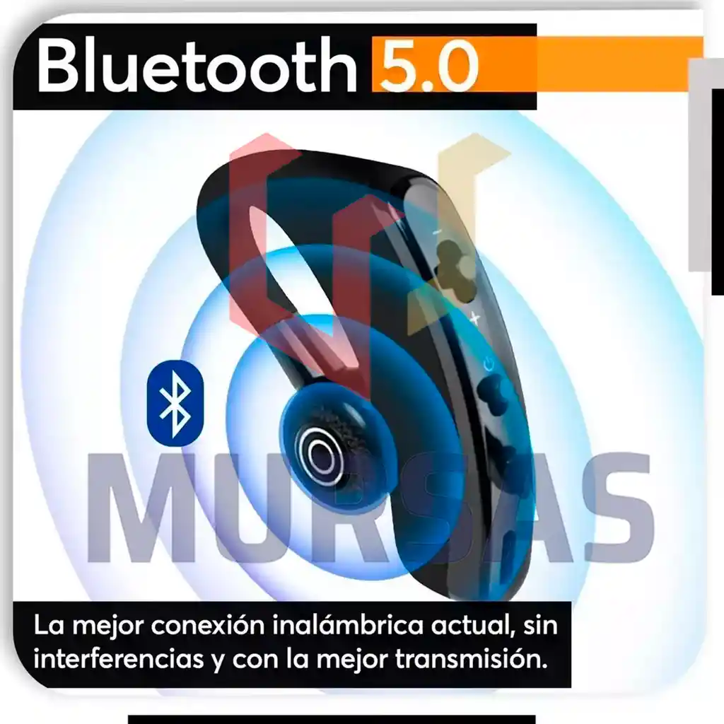 Manos Libres Para Iphone Y Android Bluetooth Audífono V9