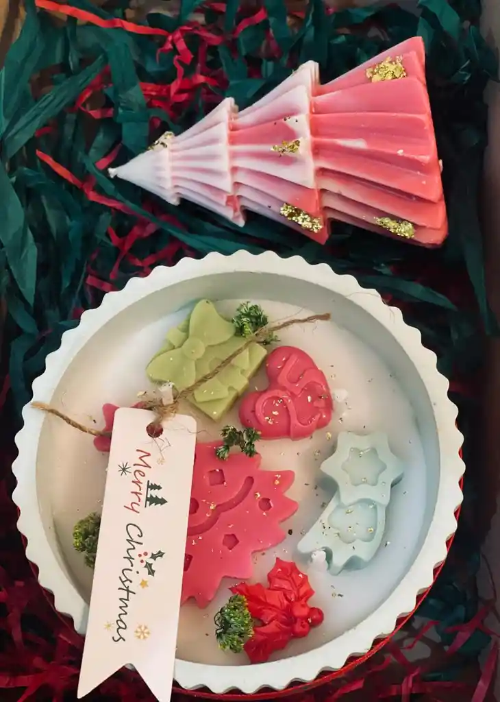 Caja Velas De Arbolito De Navidad