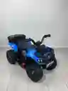 Moto Cuatrimoto Batería Eléctrica Niña Control Turbinas Pingu Azul