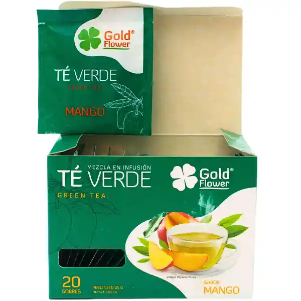 Te Verde Mango Gold Flower 20 Sobres