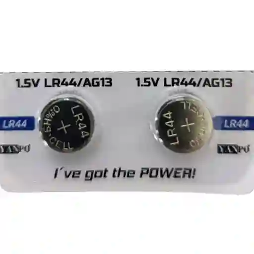 Pila O Bateria Lr44 | Ag13 | A76 Tipo Boton | X2 Und