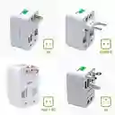 Adaptador Convertidor Enchufe Europeo Universal De Viaje