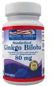 Gingko Biloba X80mg Healthy America