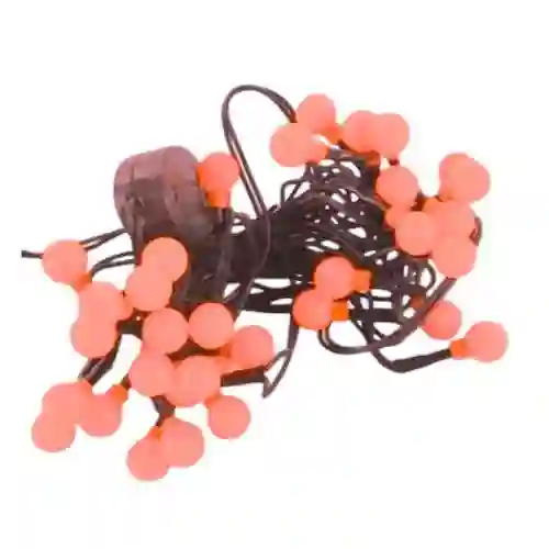 Extensión Lineal 9 Mts Luz Led Globos Rojo