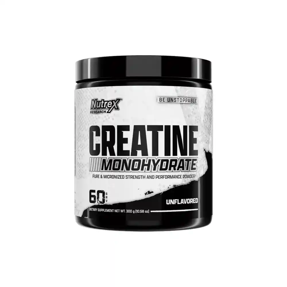 Creatina Monohidratada Nutrex 60 Servicios