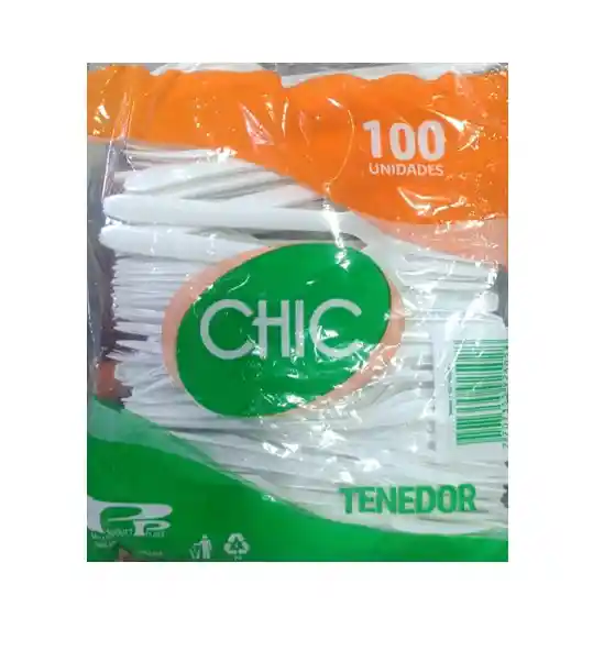 Tenedor Chic X100 Und