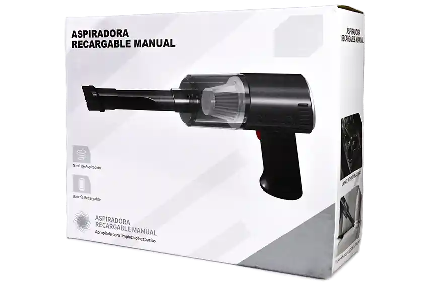 Aspiradora Recargable Manual K-7 Blanco