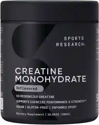 Creatina Monohidratada Sport Research 60 Servicios