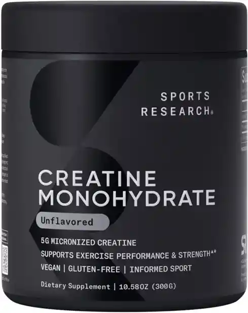 Creatina Monohidratada Sport Research 60 Servicios