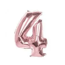 Globo Oro Rosa #4 32"