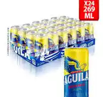 Caja De Aguila Lata X24 Unidades 269 Ml