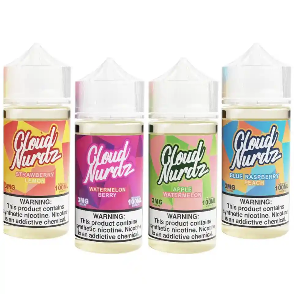 Cloud Nurdz Sub-ohm Iced Watermelon Apple 6mg 100ml