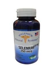 Selenium 250 Mcg X 100 Softgels Natural Systems