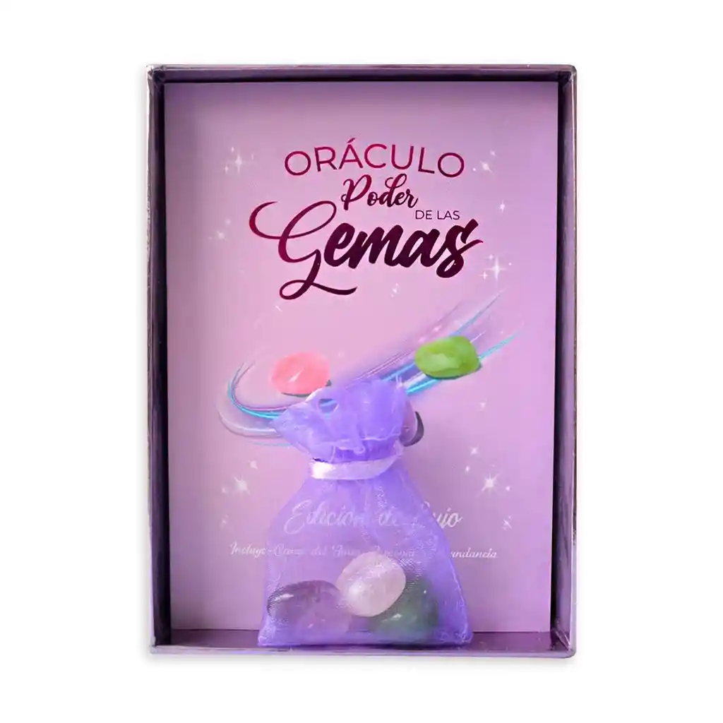 Oráculo Poder De Las Gemas | 37 Cartas | Edición De Lujo