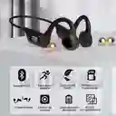 Auriculares De Induccion Osea Impermeables Con Microfono