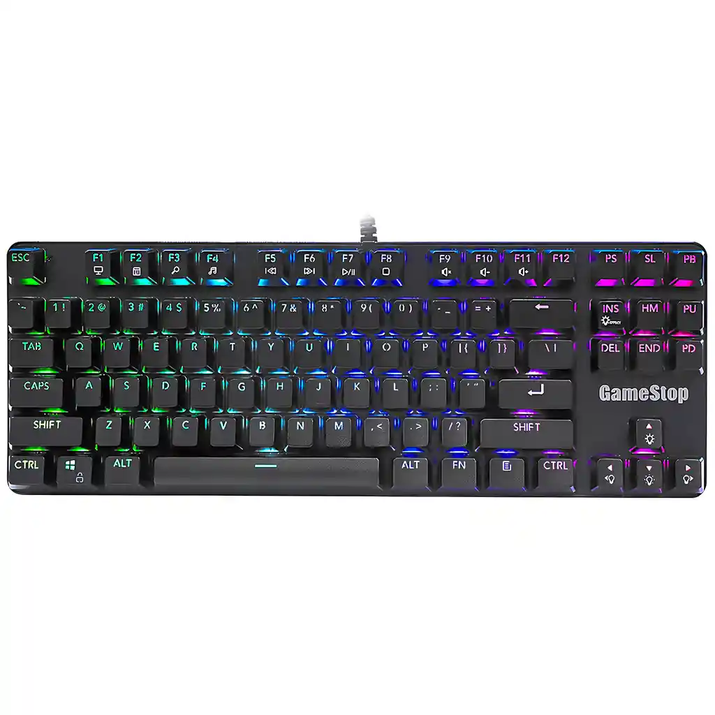 Teclado Mecánico Gamer 75% Rgb Gamestop Gs200-n