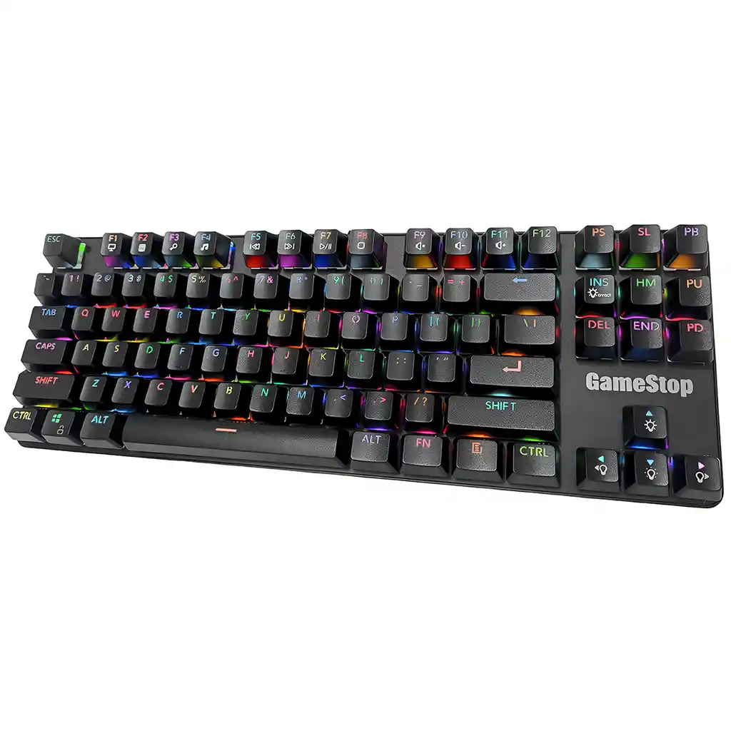 Teclado Mecánico Gamer 75% Rgb Gamestop Gs200-n