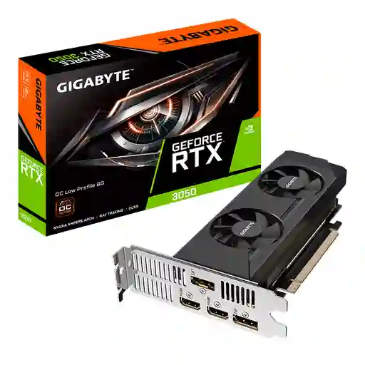 Tarjeta De Video Gigabyte Geforce Rtx 3050 Oc Low Profile Gddr6 6gb