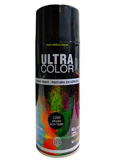 Aerosol Negro Brillante Ultracolor 400 Ml