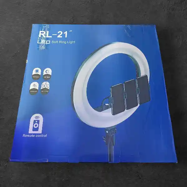 Aro De Luz De 21" Pulgadas Con Control Remoto