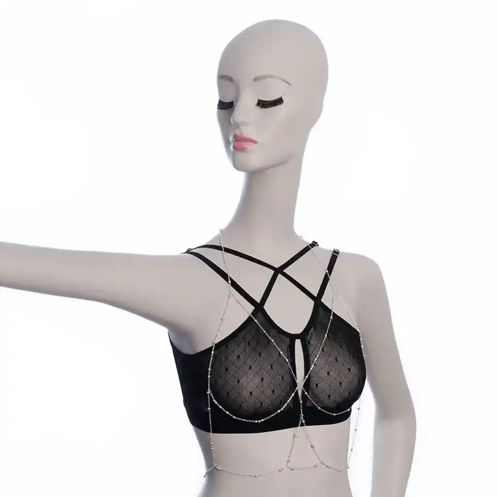 Accesorio Chest Jewelry Model 2 Plata