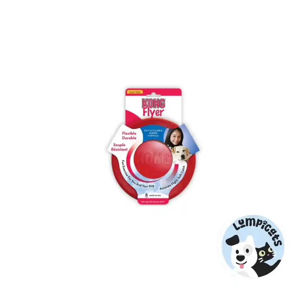 Kong Perro Caucho Classic Frisbee Large