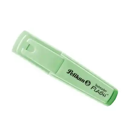 Resaltador Verde Menta Pastel Pelikan Flash