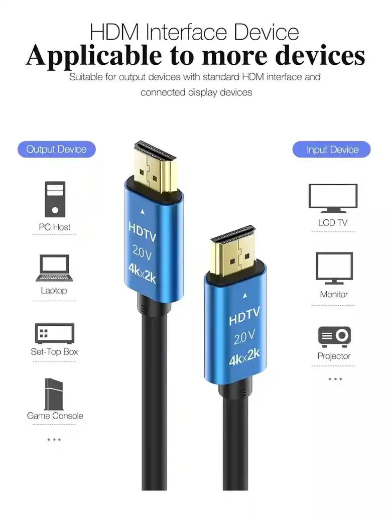 Cable Hdmi 10 Metros Alta Definición Hd 1080p Velocidad 4k