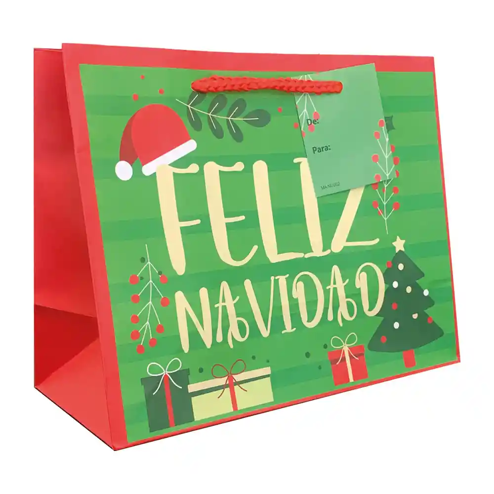 Bolsa De Regalo Nico Línea Max Navidad