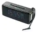 Radio Reloj Despertador Digital Parlante Blue Inalambrico