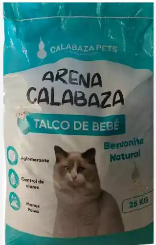 Arena Calabaza Talco Bbe X 25kg