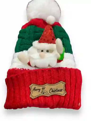 Gorro De Navidad Papa Noel Para Niño