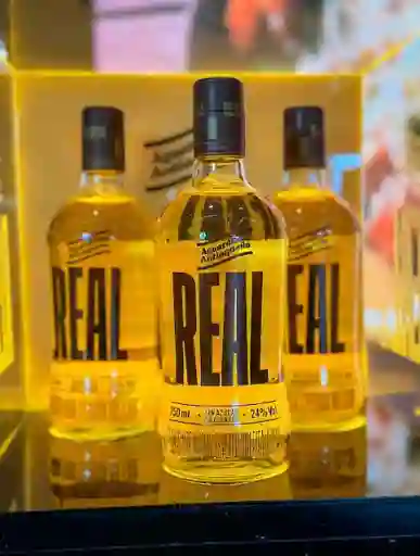 Aguardiente Real Sin Azucar Amarillo 750 Ml 24%