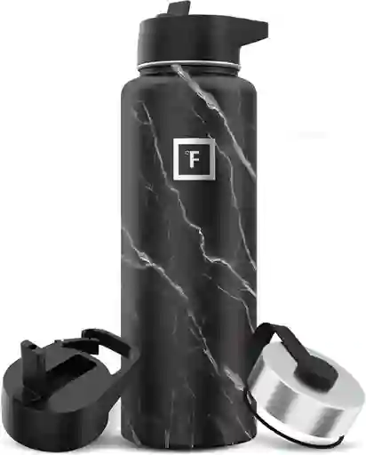 Termo Iron Flask Black Marquina