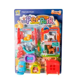 Juguete Set Animales Pet Park Blister Ref 666-56 P96