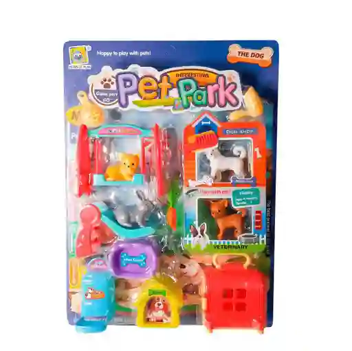 Juguete Set Animales Pet Park Blister Ref 666-56 P96